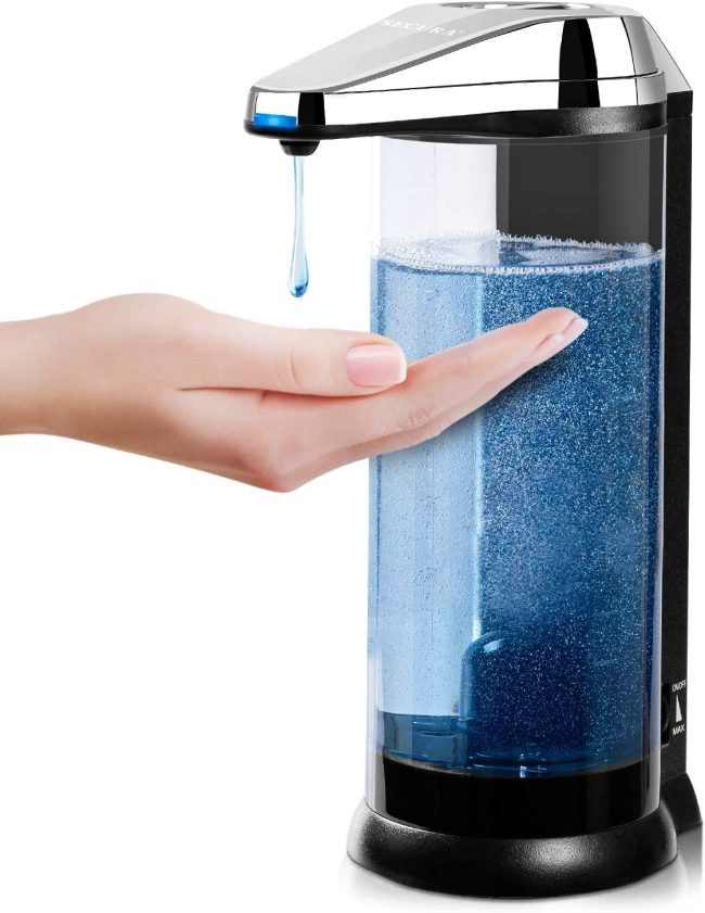  1. Secura Premium Electric Automatic Soap Dispenser 