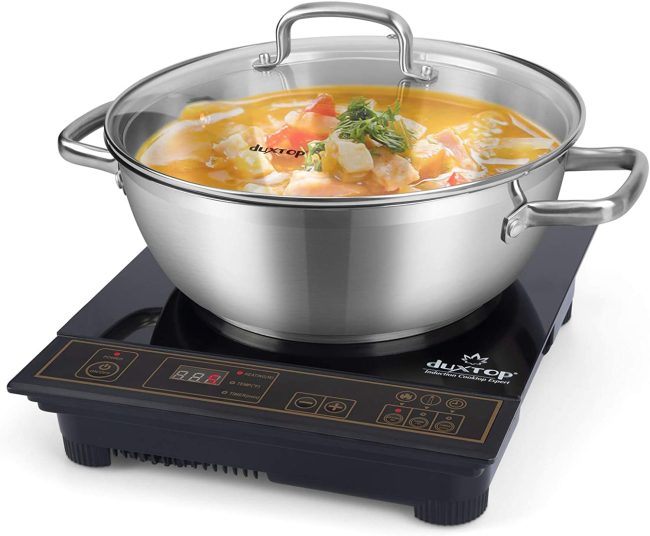  6. Durable Duxtop Induction Cooktop with 14.32 Pounds 
