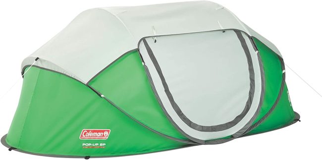  7. Amazing Coleman 2-Person Pop-Up Tent for All 