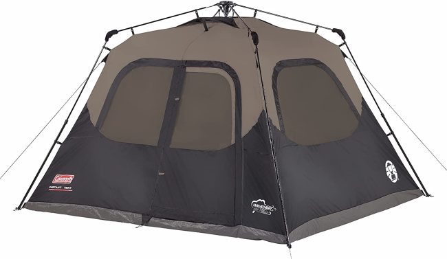  11. Coleman Cabin Camping Tent 