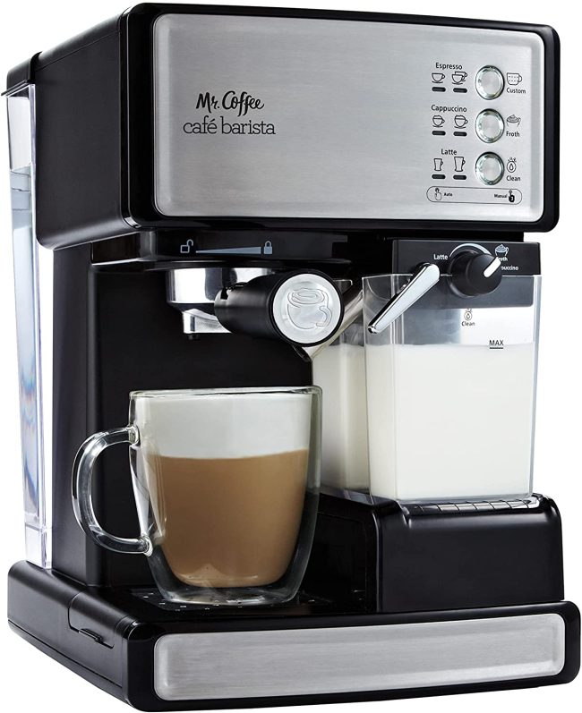  6. Mr. Coffee Espresso and Cappuccino Maker 