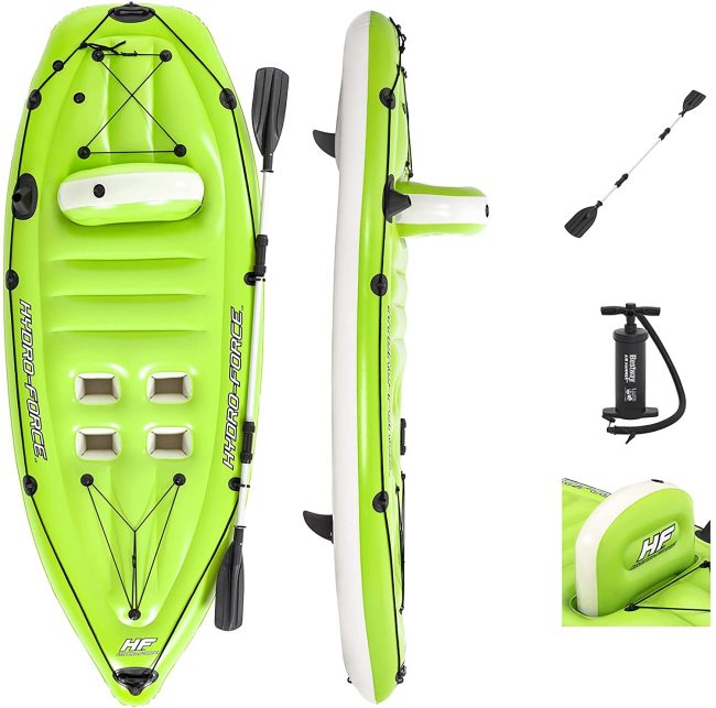  8. Bestway Hydro-Force Koracle Inflatable Kayak Set 