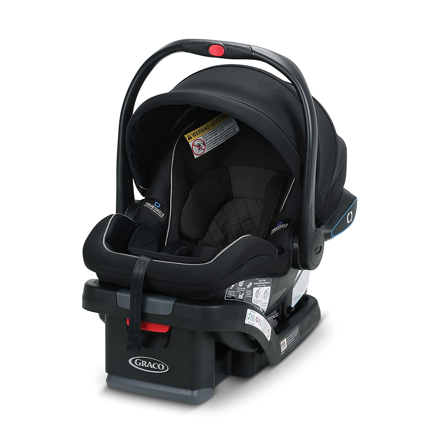  10. Graco Infant Car Seat with TrueShield Technology, SnugRide SnugLock 35 LX 