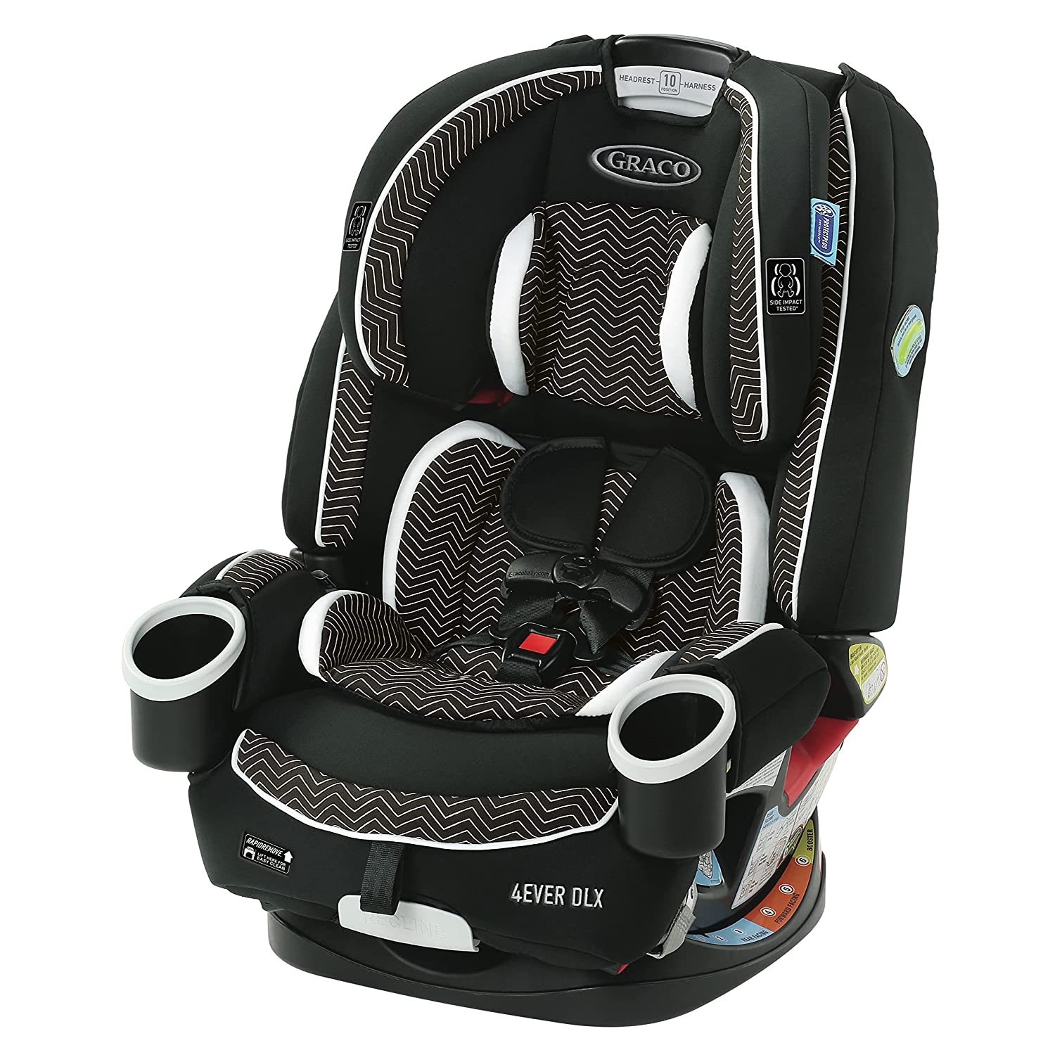  4. 4-in-1 Convertible Baby Car Seat, GRACO 4EVER, Infants and Toddlers, Pembroke 